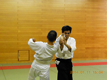 aikido keiko scene12 of TOKYO AIKIDO SHUWAKAI at itabshi, higashi-itabshi taiikukan