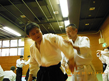 aikido keiko scene6 of TOKYO AIKIDO SHUWAKAI at itabshi, higashi-itabshi taiikukan