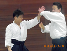 SHIDO by Sugawara SHIHAN, HONBU to TOKYO AIKIDO SHUWAKAI member