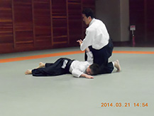 SHIDO by Sugawara SHIHAN, HONBU to TOKYO AIKIDO SHUWAKAI member