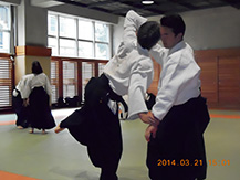 SHIDO by Sugawara SHIHAN, HONBU to TOKYO AIKIDO SHUWAKAI member