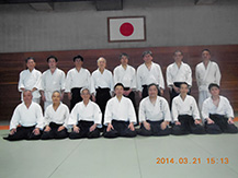 SHIDO by Sugawara SHIHAN, HONBU to TOKYO AIKIDO SHUWAKAI member